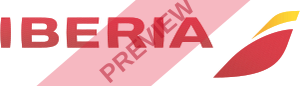 Iberia Rectangular logo