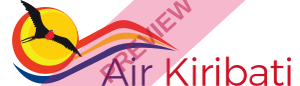 Air Kiribati Rectangular logo