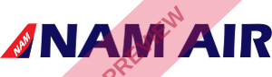 NAM Air Rectangular logo