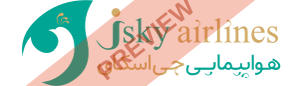JSKY Airlines Rectangular logo
