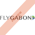 FlyGabon Square logo