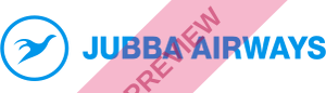 Jubba Airways Rectangular logo