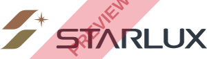 STARLUX Airlines Rectangular logo