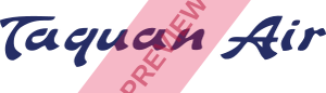 Taquan Air Rectangular logo
