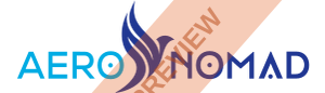 Aero Nomad Airlines Rectangular logo