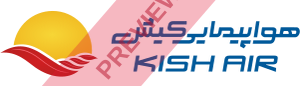 Kish Air Rectangular logo