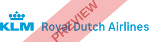 KLM Rectangular logo
