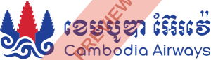 Cambodia Airways Rectangular logo