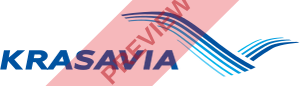 KrasAvia Rectangular logo