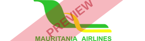 Mauritania Airlines Rectangular logo