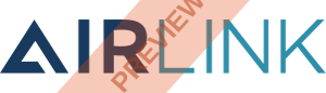 Air Link Rectangular logo