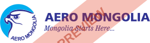 Aero Mongolia Rectangular logo