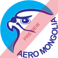 Aero Mongolia Square logo