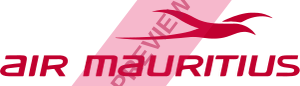 Air Mauritius Rectangular logo