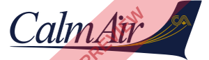 Calm Air Rectangular logo