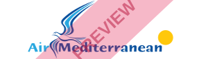 Air Mediterranean Rectangular logo