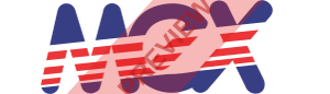 MEX - Moçambique Expresso Rectangular logo