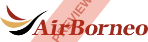 AirBorneo Rectangular logo