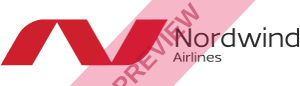 Nordwind Airlines Rectangular logo