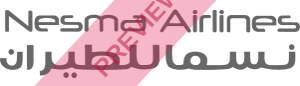 Nesma Airlines Rectangular logo