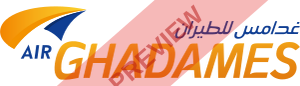 Ghadames Air Rectangular logo