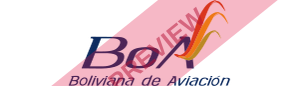 BOA Boliviana de Aviación Rectangular logo