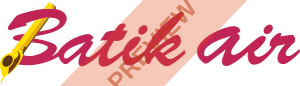 Batik Air Malaysia Rectangular logo