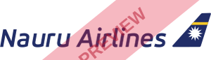 Nauru Airlines Rectangular logo