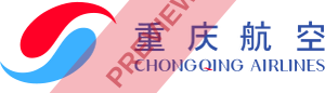Chongqing Airlines Rectangular logo