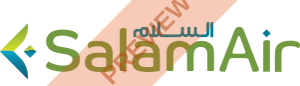 SalamAir Rectangular logo