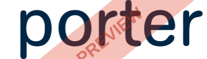 Porter Airlines Rectangular logo