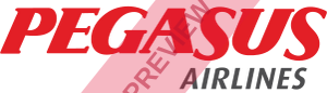 Pegasus Airlines Rectangular logo