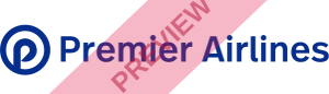 Premier Airlines Rectangular logo