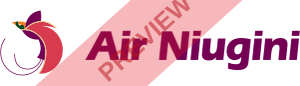 Air Niugini Rectangular logo