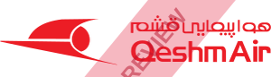 Qeshm Air Rectangular logo