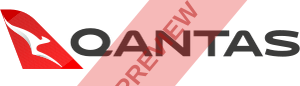 Qantas Rectangular logo