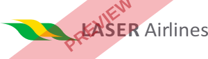 LASER Airlines Rectangular logo