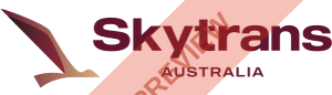 Skytrans Australia Rectangular logo