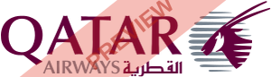 Qatar Airways Rectangular logo