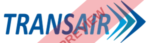 Transair Senegal Rectangular logo