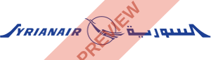SyrianAir Rectangular logo