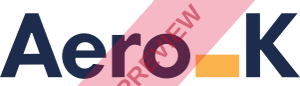 Aero K Rectangular logo