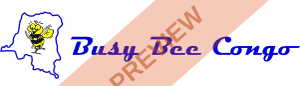 Busy Bee Congo Rectangular logo