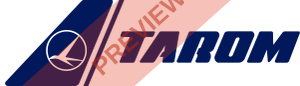 Tarom Rectangular logo