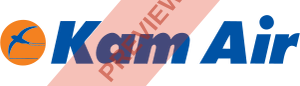 Kam Air Rectangular logo