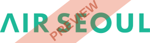 Air Seoul Rectangular logo