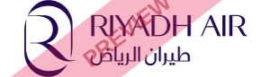 Riyadh Air Rectangular logo