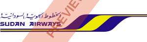 Sudan Airways Rectangular logo