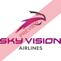 Sky Vision Airlines Square logo
