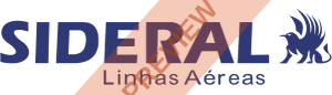 Sideral Linhas Aéreas Rectangular logo
